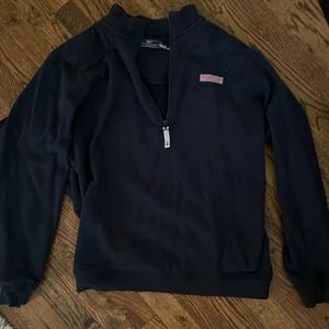 Vineyard vines navy quarter zip